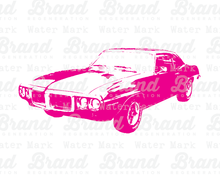 Custom T-Shirt - Cars - 1969 Pontiac Firebird