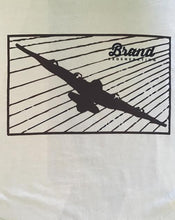 Airplane Grey Short Sleeved T-Shirt