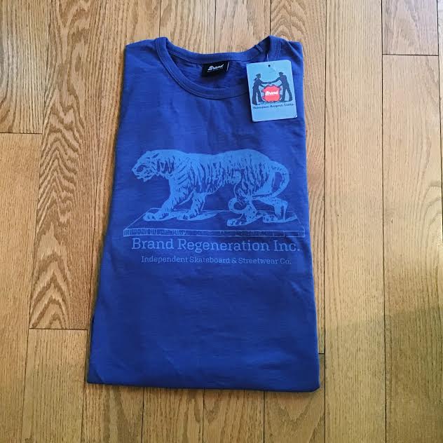 Tiger Blue Short Sleeved T-shirt