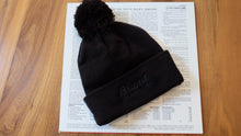 Blacked Out Edition Pom Knit Toque